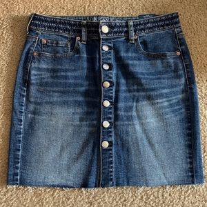 American Eagle Denim Mini Skirt